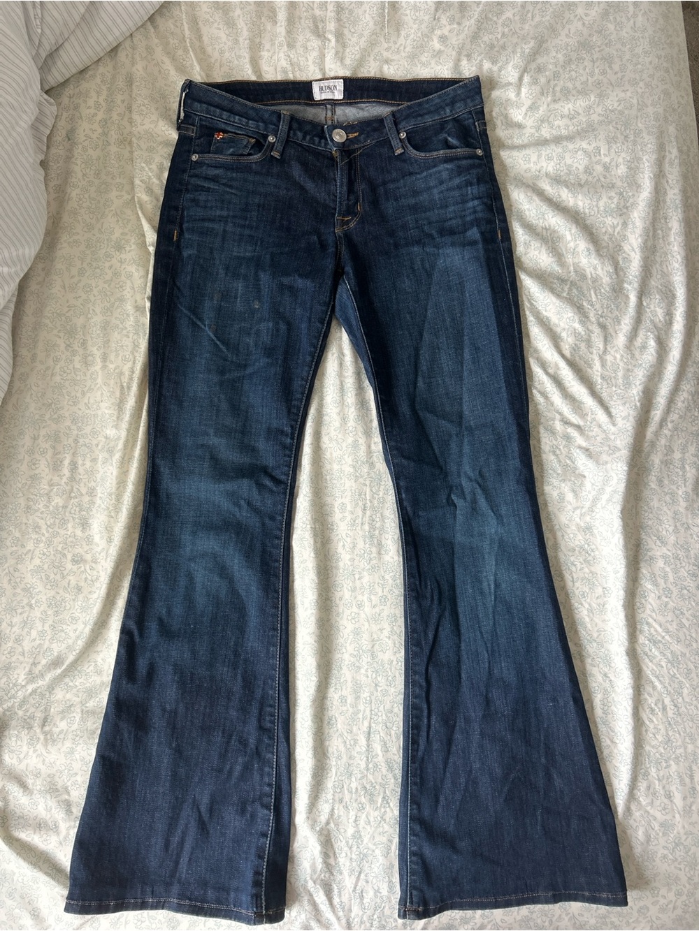 Hudson Jeans Dark Indigo Flare Jeans